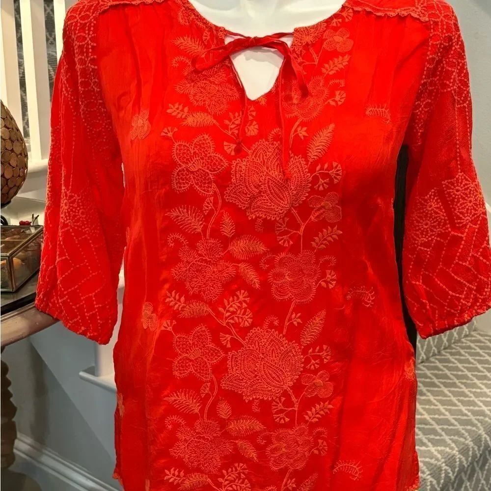 Johnny Was Josie Selena Tunic - Picture 4 of 7